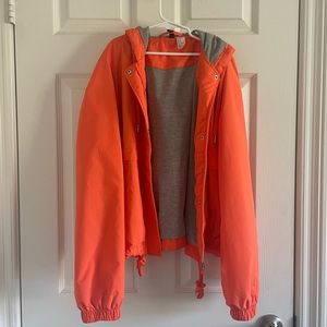 Windbreaker Orange Jacket US size 10